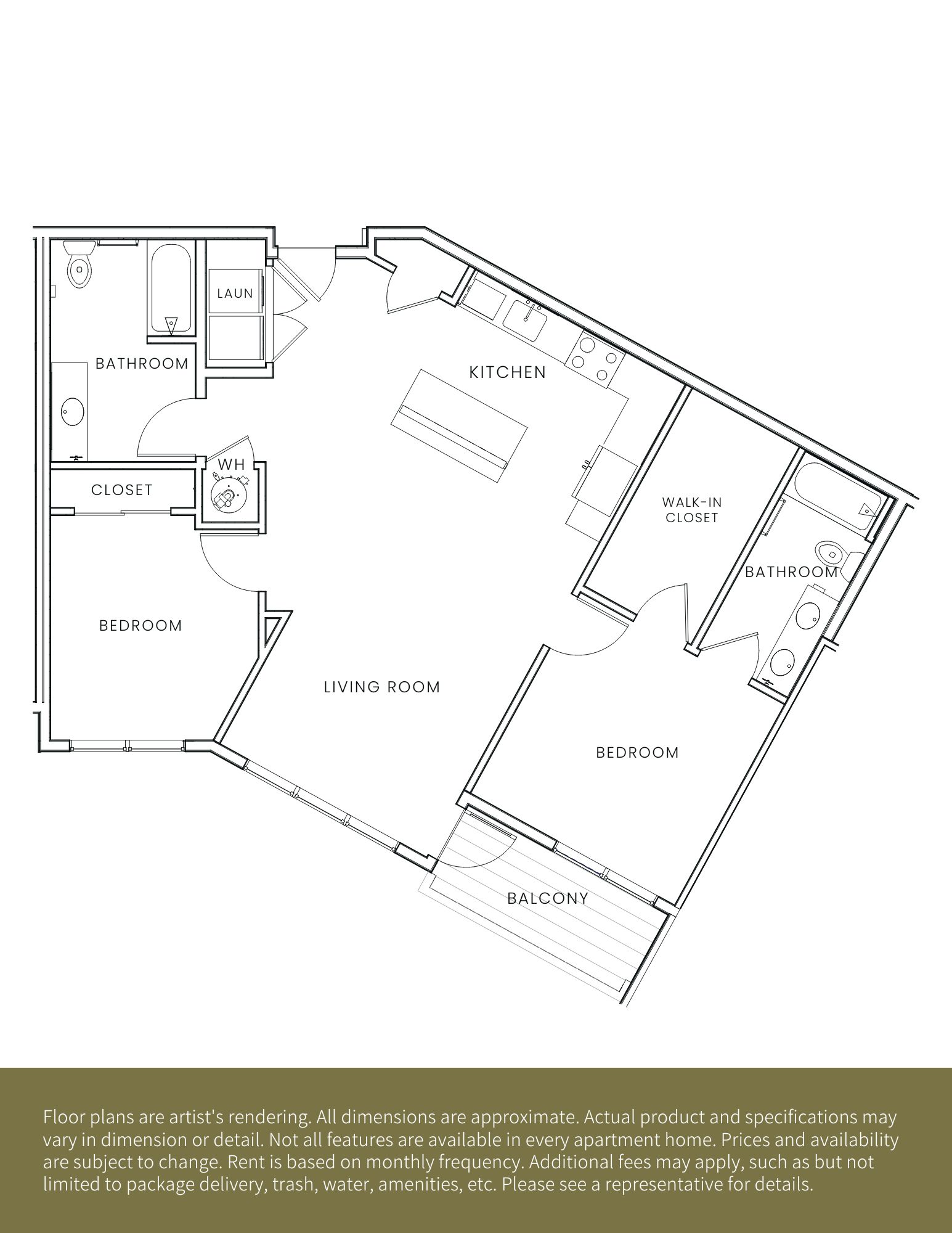 Floor plan layout diagram for B5